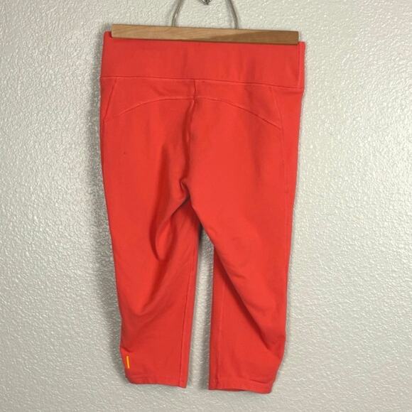 Lucy Powermax Sz XS X-Training Nylon Blend Sahara Sunset Capri Workout Leggings - Picture 3 of 8